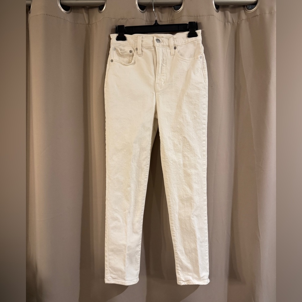 Madewell White Denim Jeans